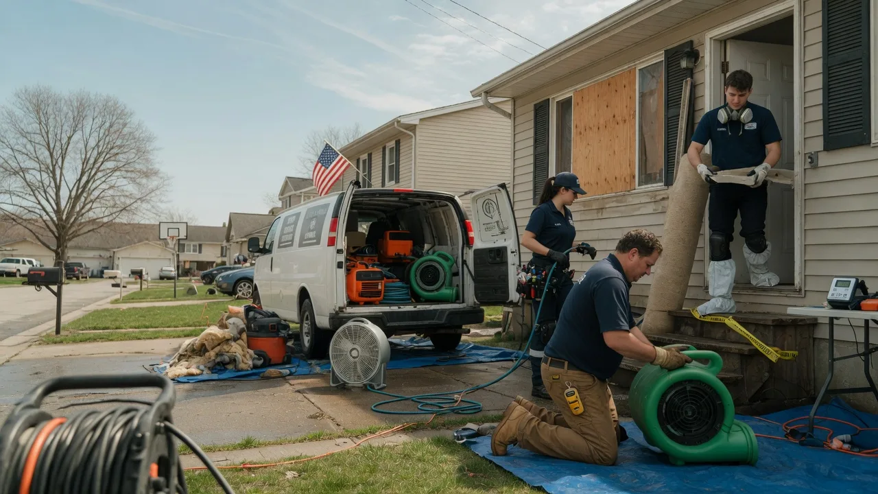 Water Damage Restoration in Kingston, OK near me